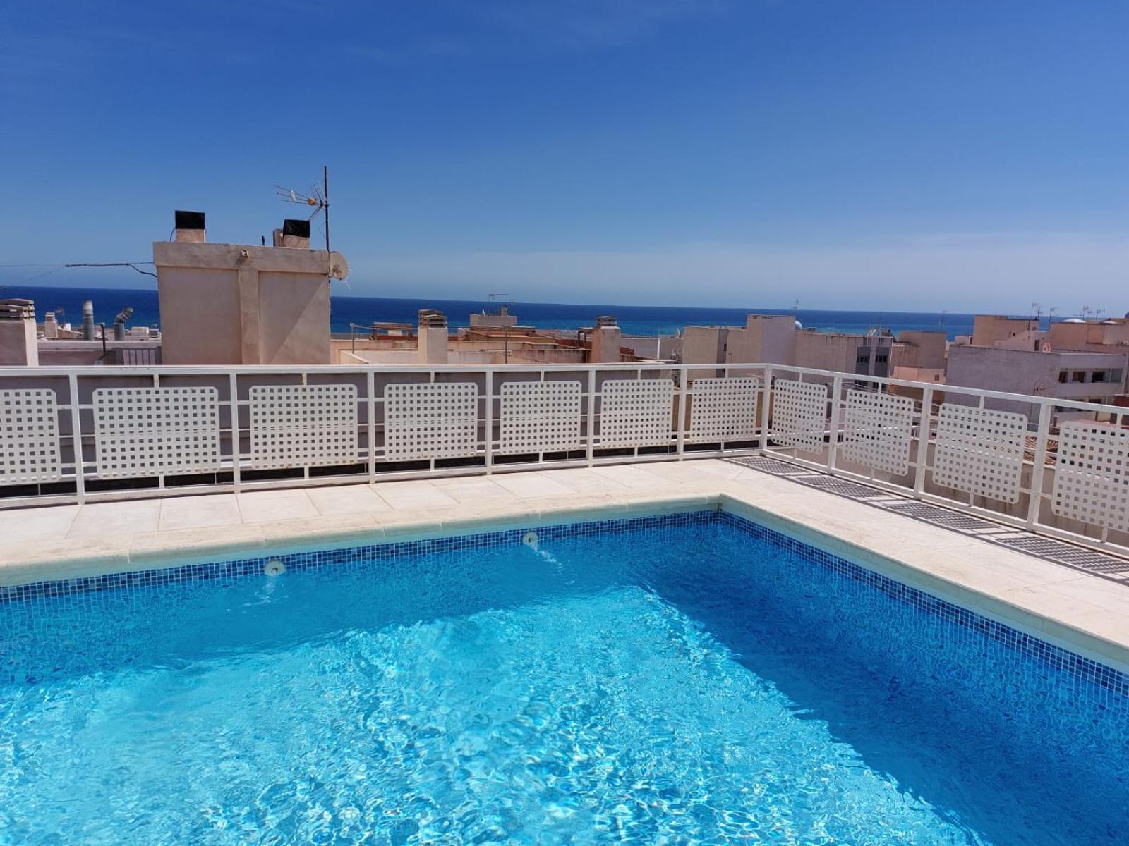 Apartamento Con Piscina Cerca De La Playa Garrucha Bagian luar foto